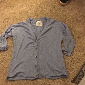 Light blue cardigan